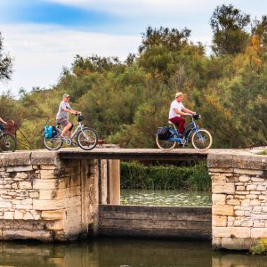 Gallician, la Méditerranée à vélo