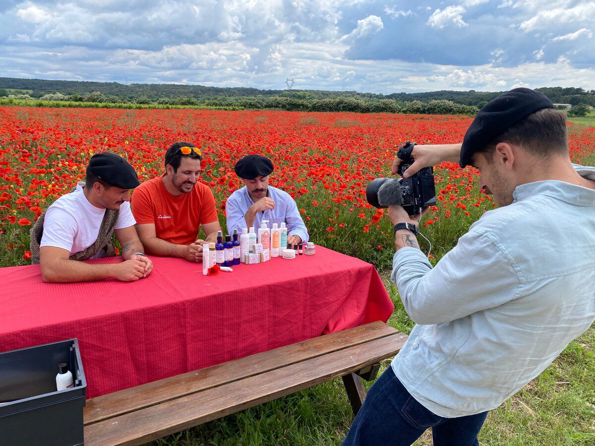 Tournage les moustachus en vadrouille